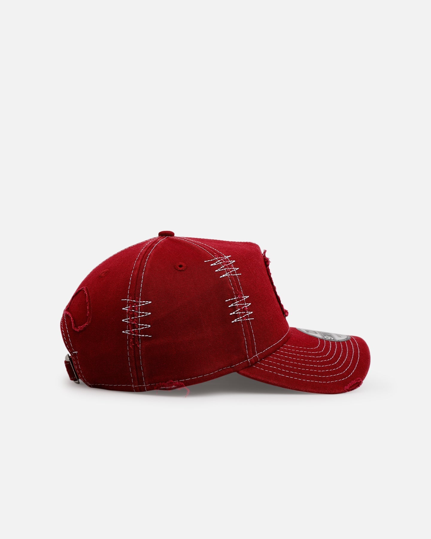 New Era Philadelphia Phillies 'Distressed And Worn' 9FORTY A-Frame Casual Strapback Burgundy