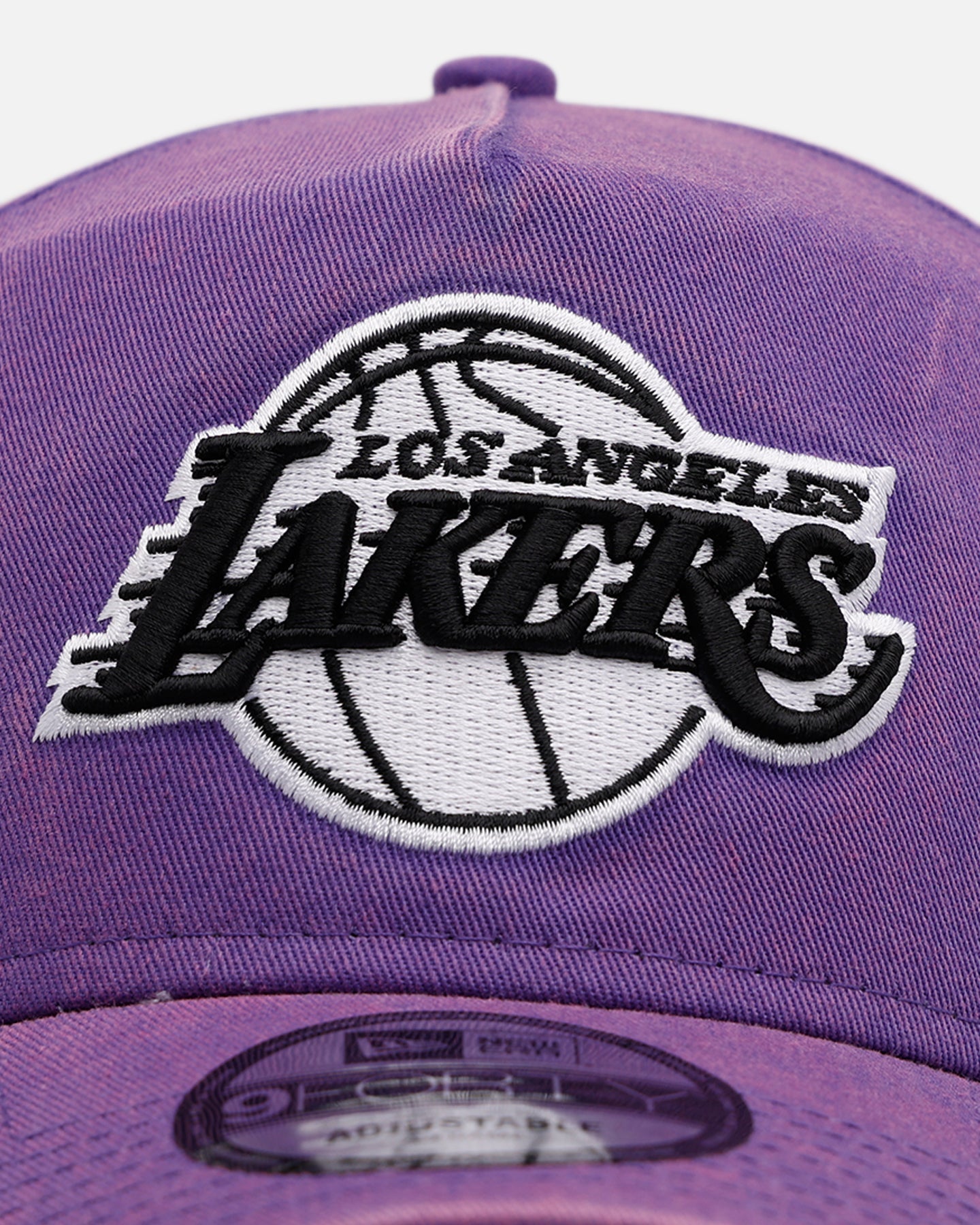 New Era Los Angeles Lakers 'Washed Purple' 9FORTY A-Frame Snapback Washed Purple