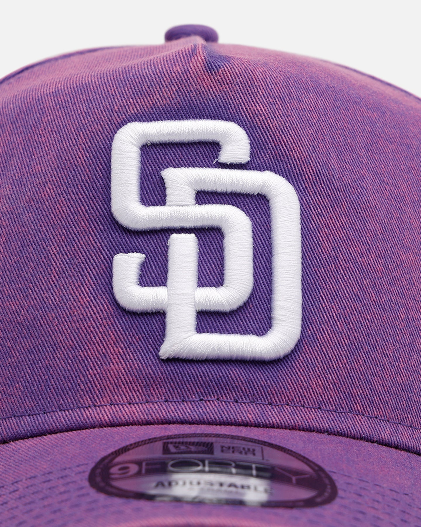 New Era San Diego Padres 'Washed Purple' 9FORTY A-Frame Snapback Washed Purple