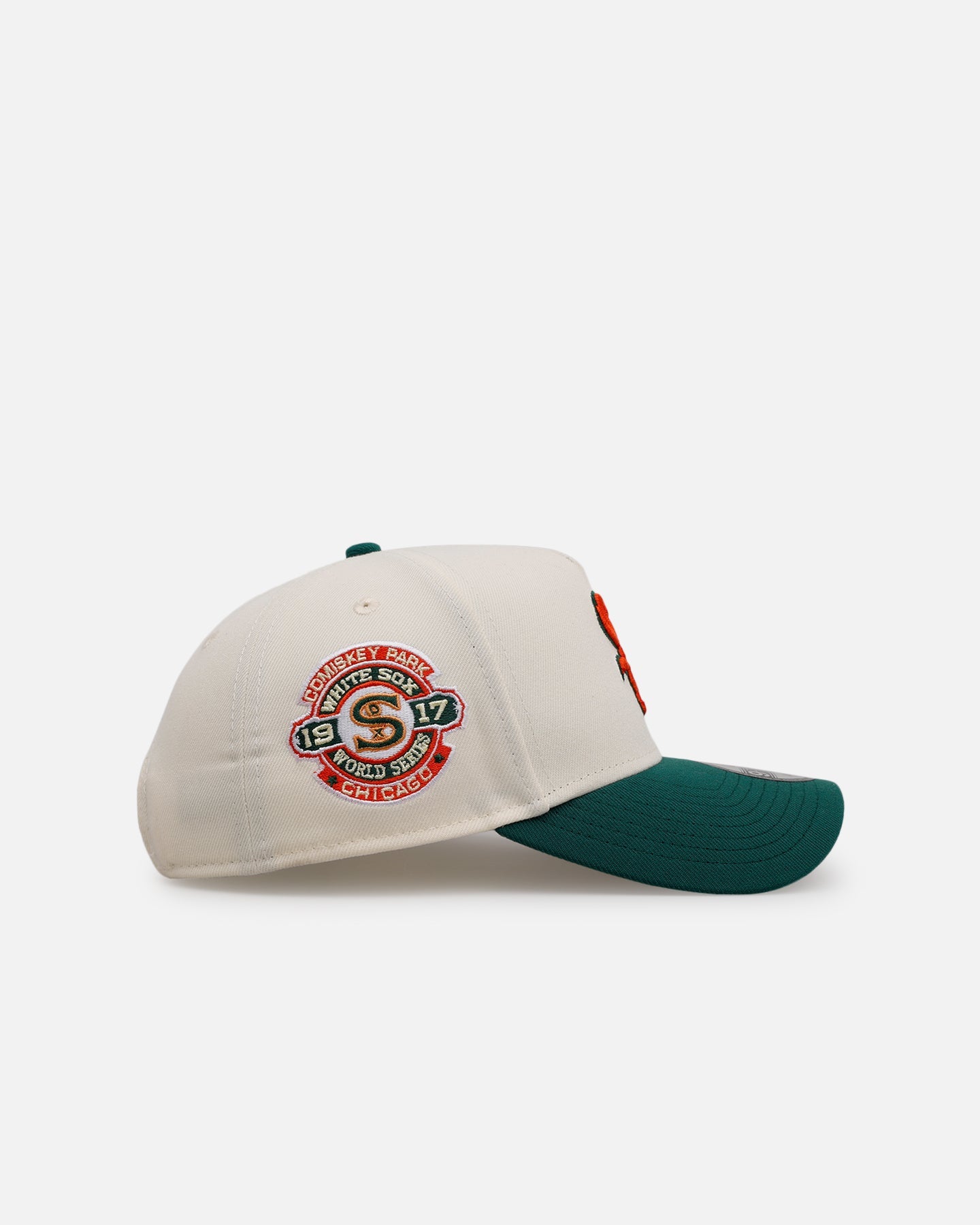 New Era Chicago White Sox 'Citrus' 9FORTY A-Frame Snapback Chrome/Green/Orange