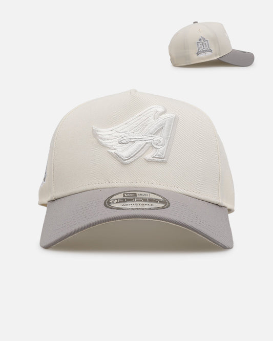 New Era Anaheim Angels 'Too Clean' 9FORTY A-Frame Snapback Chrome