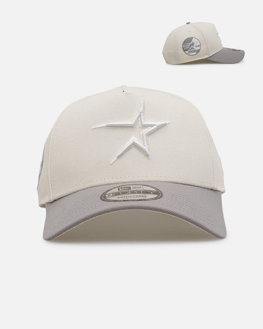 New Era Houston Astros 'Too Clean' 9FORTY A-Frame Snapback Chrome