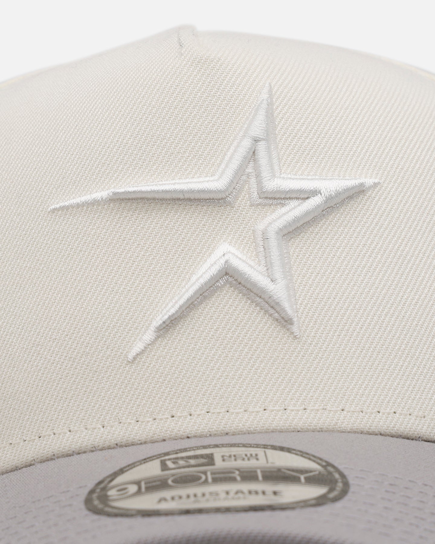 New Era Houston Astros 'Too Clean' 9FORTY A-Frame Snapback Chrome