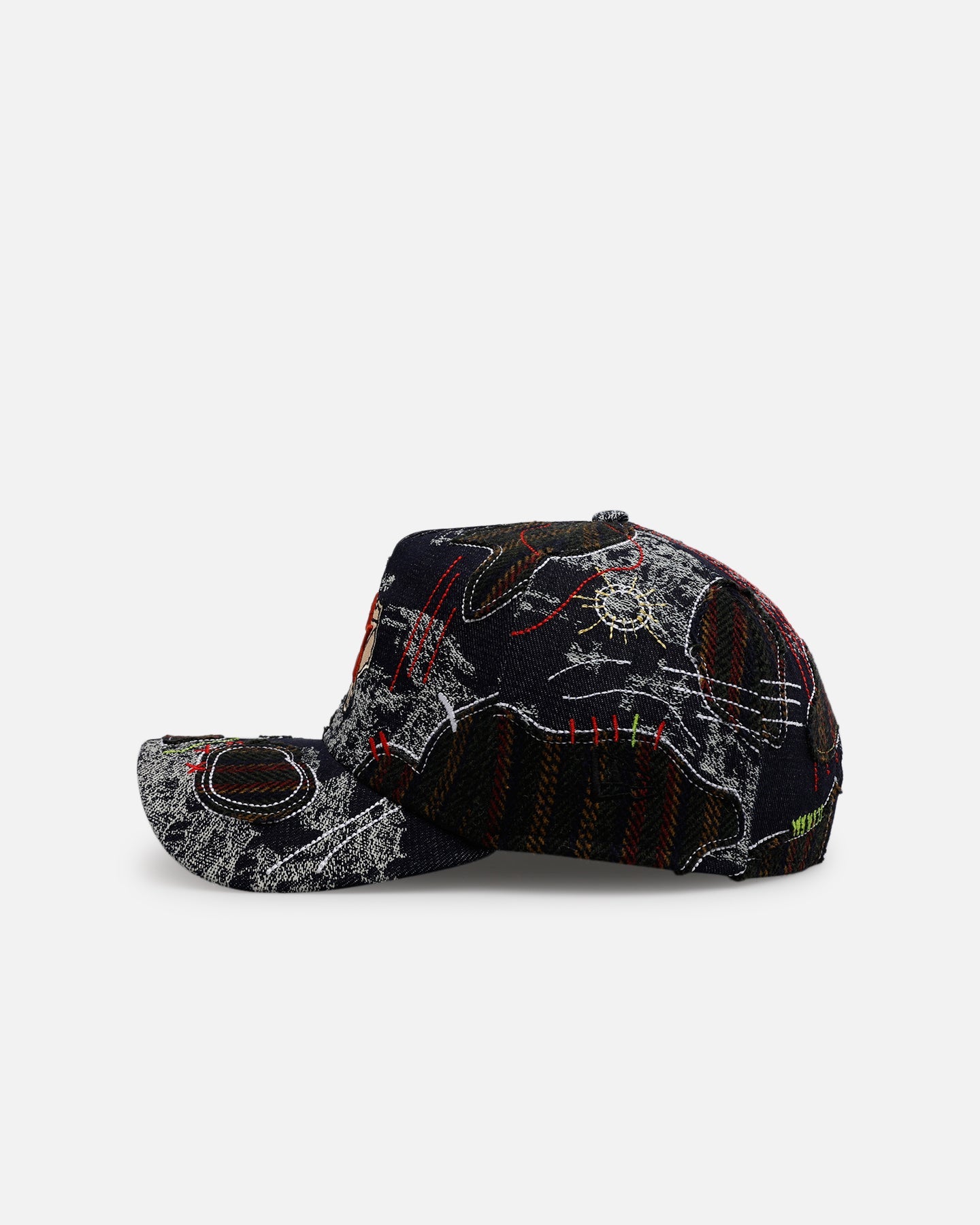 New Era Houston Astros 'Running Stitch' 9FORTY A-Frame Snapback Multi