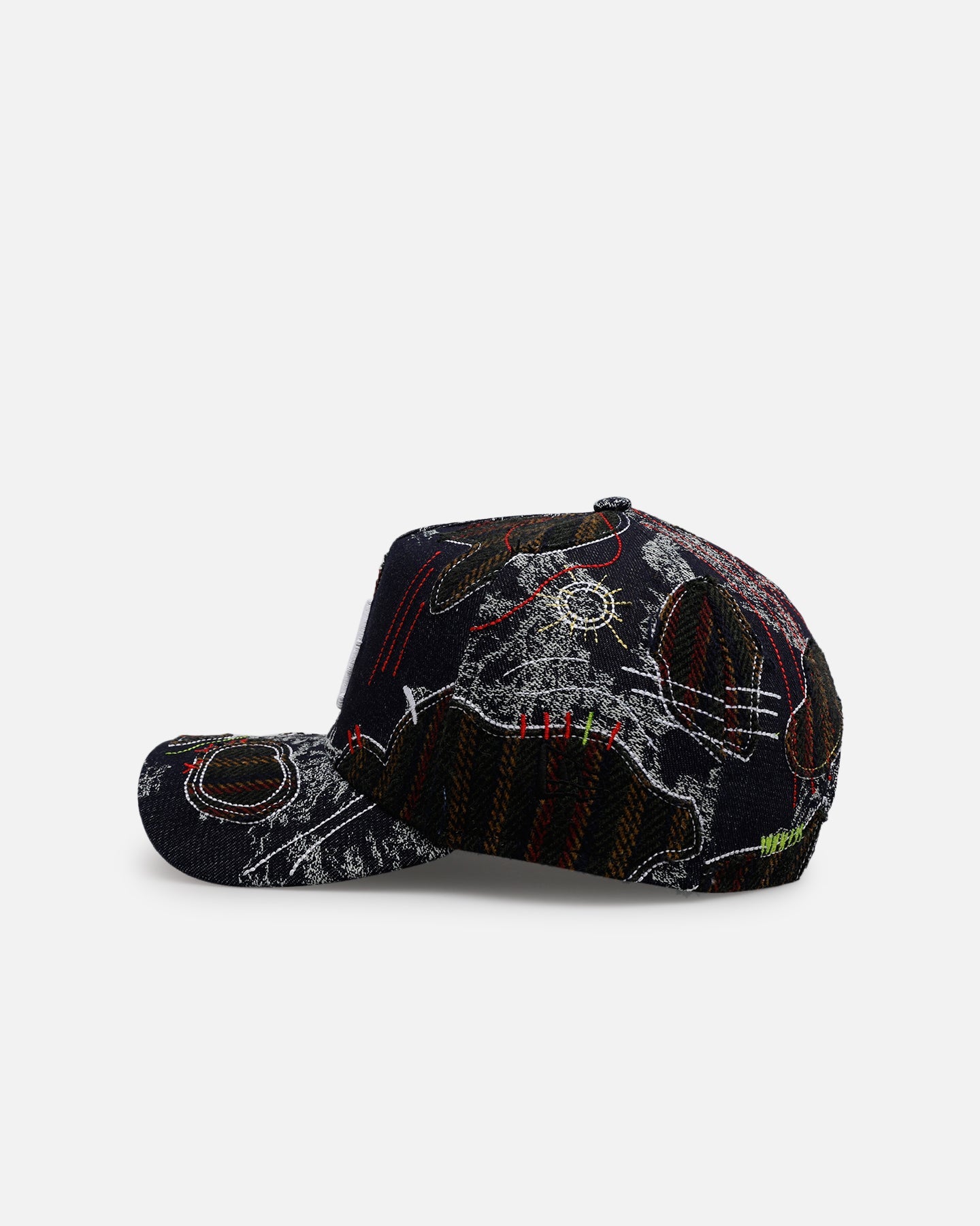 New Era Los Angeles Dodgers 'Running Stitch' 9FORTY A-Frame Snapback Multi