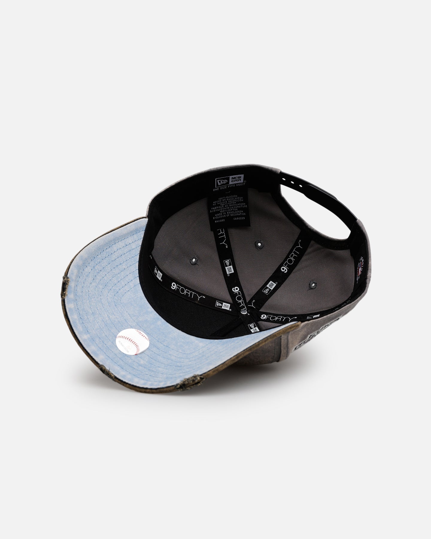 New Era Chicago White Sox 'Washed Storm Gray' 9FORTY A-Frame Snapback Gray