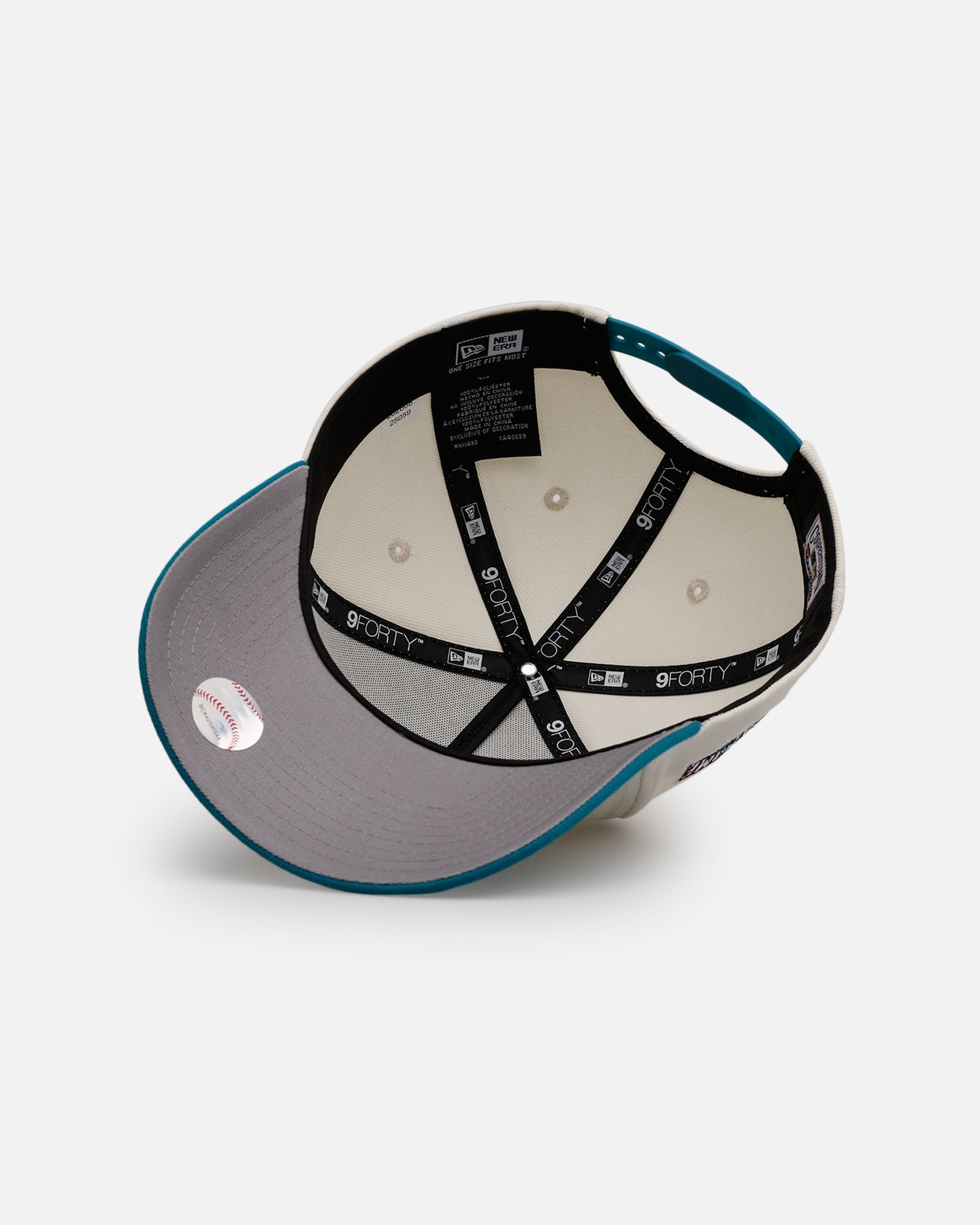 New Era Seattle Mariners 'Team Color Visor' 9FORTY A-Frame Snapback Chrome/Official Team Color
