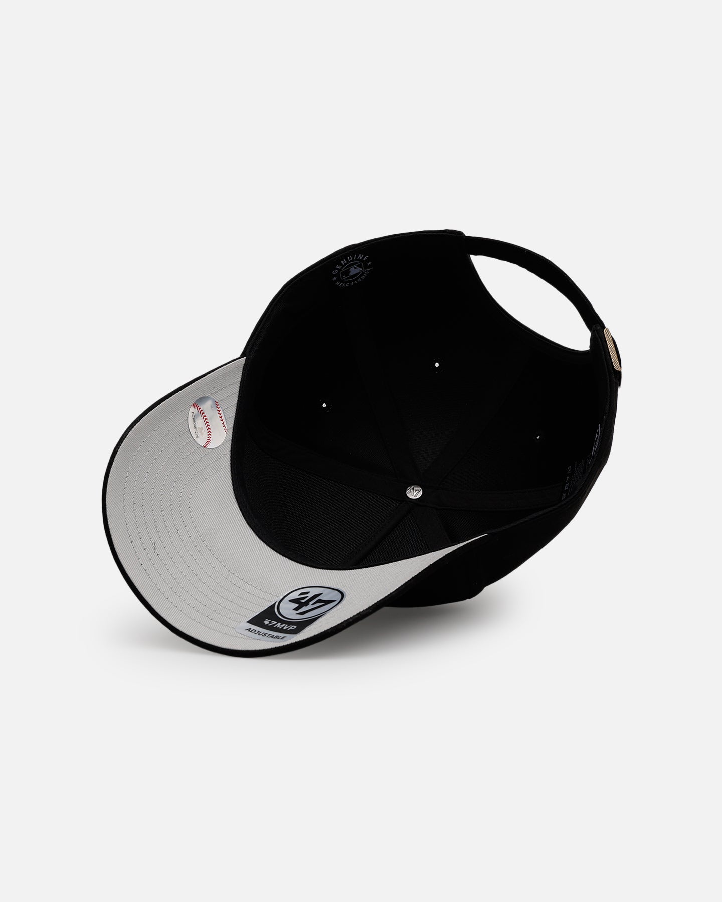 47 Brand New York Mets 'Ultrasuede' 47 MVP Strapback Black/White