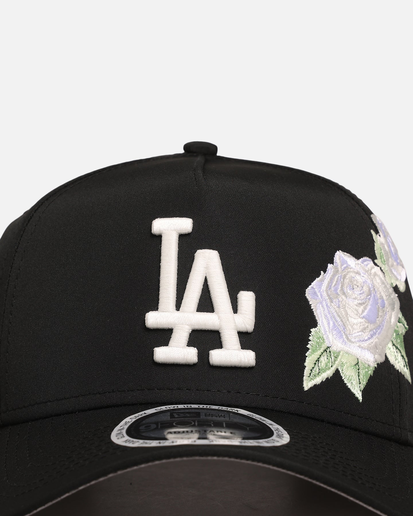 New Era Los Angeles Dodgers 'Glow Rose' 9FORTY A-Frame Snapback Black
