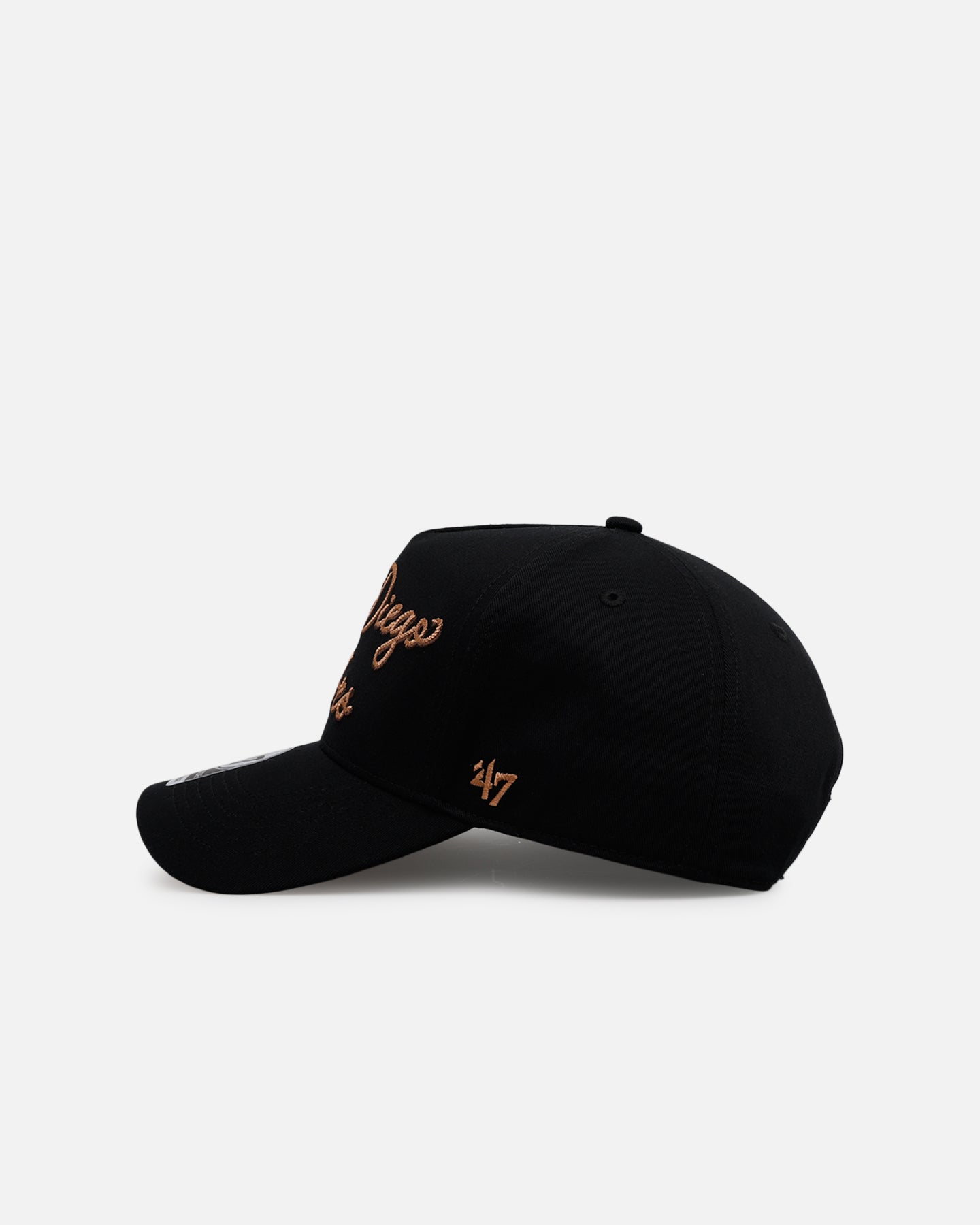 47 Brand San Diego Padres 'Round Em Up' '47 Offside Snapback Black