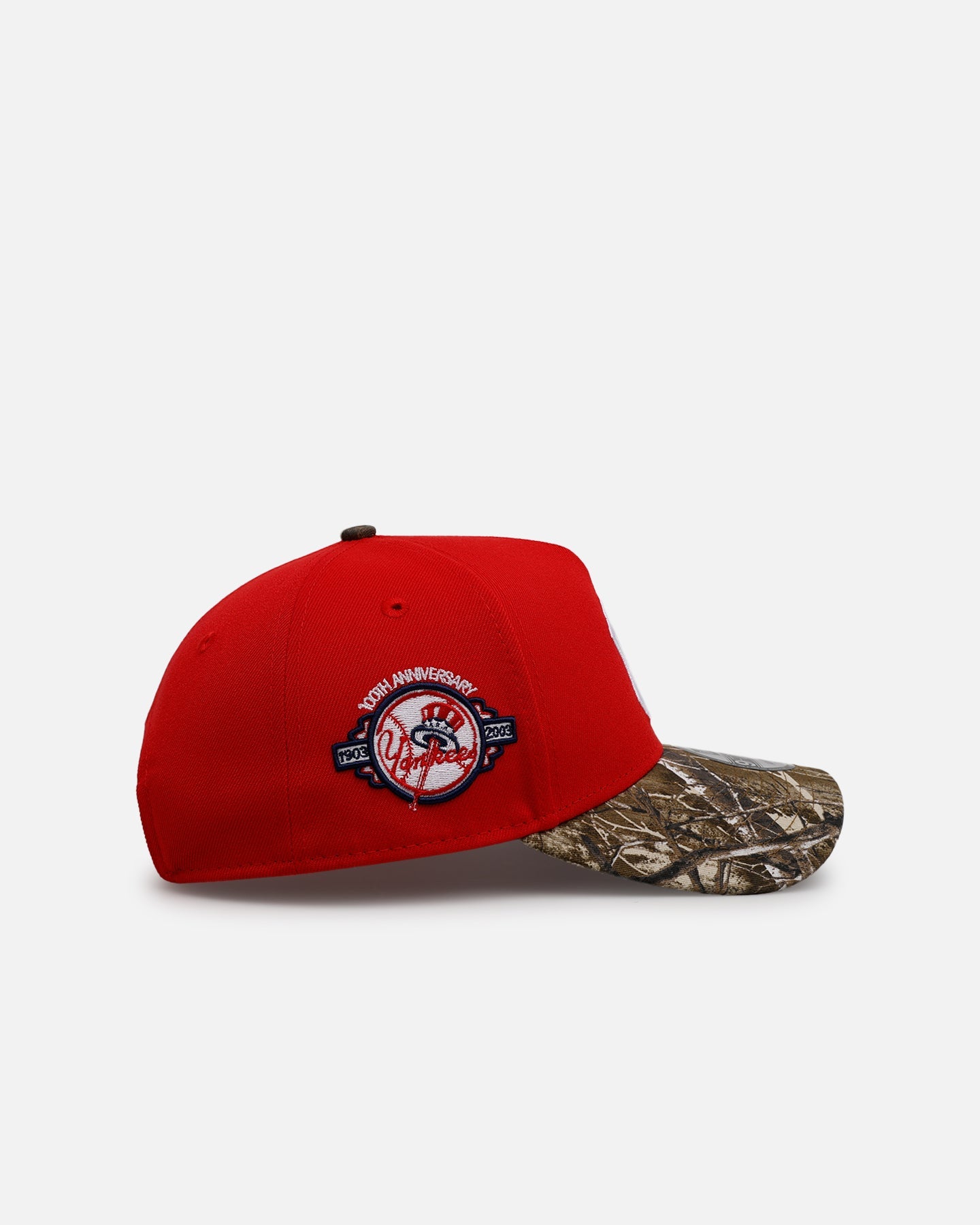New Era New York Yankees 'Stars And Stripes' 9FORTY A-Frame Snapback Red
