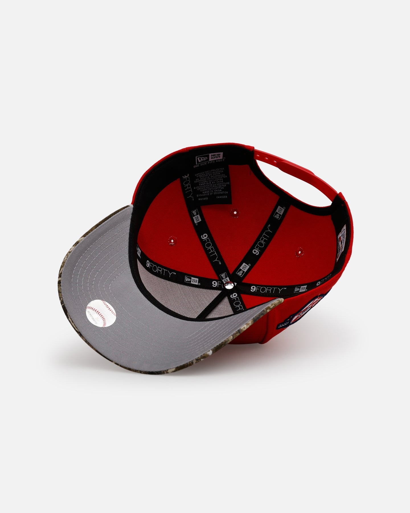 New Era New York Yankees 'Stars And Stripes' 9FORTY A-Frame Snapback Red