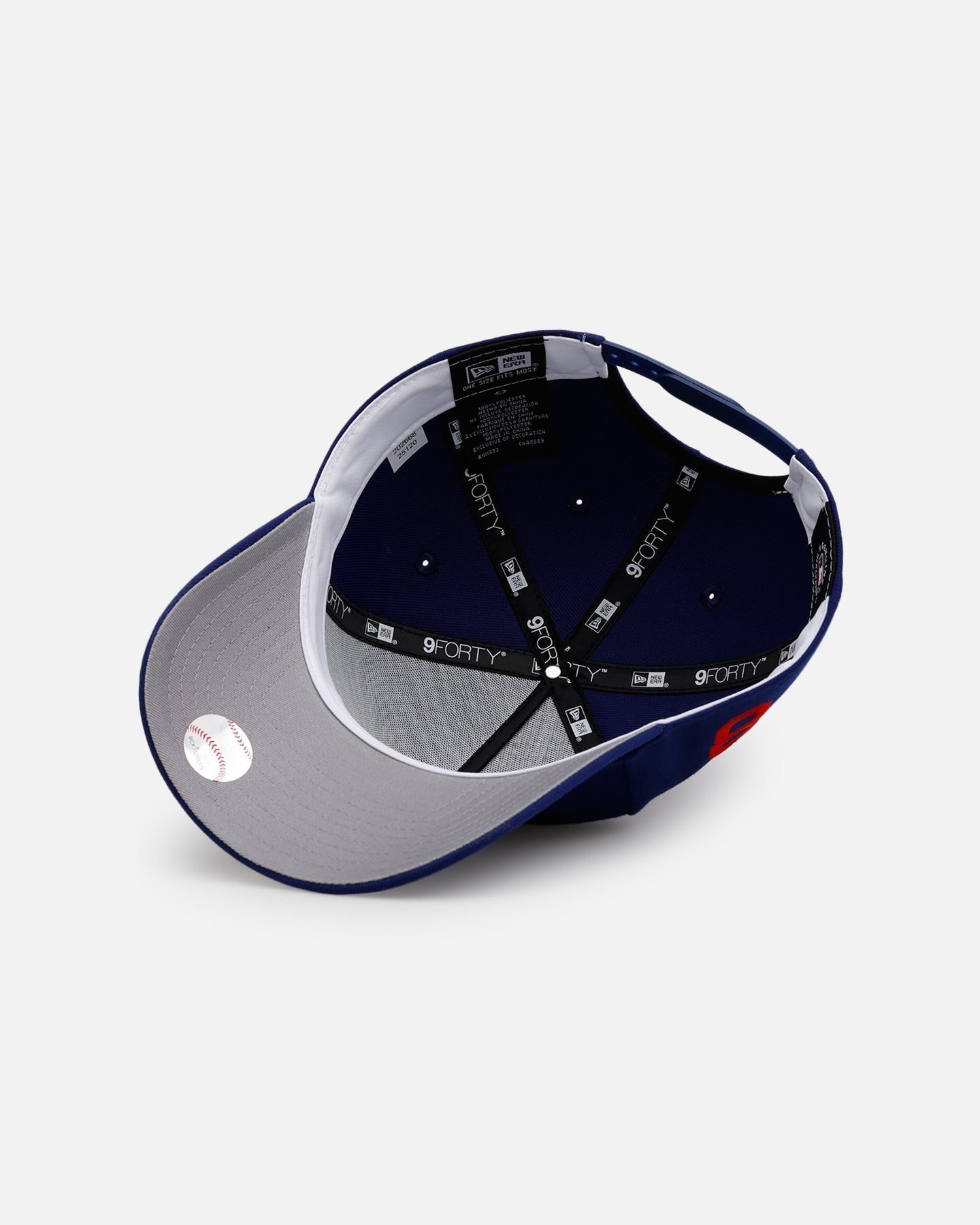 New Era Los Angeles Dodgers '#8 Side Patch' 9FORTY A-Frame Snapback Dark Royal