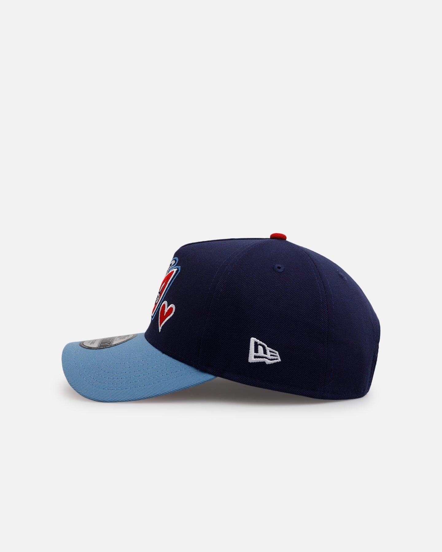 New Era Los Angeles Angels 'Team Color Hearts' 9FORTY A-Frame Snapback Official Team Color