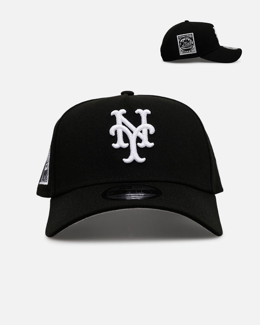 New Era New York Mets 'Black And White' 9FORTY A-Frame Snapback Black/White