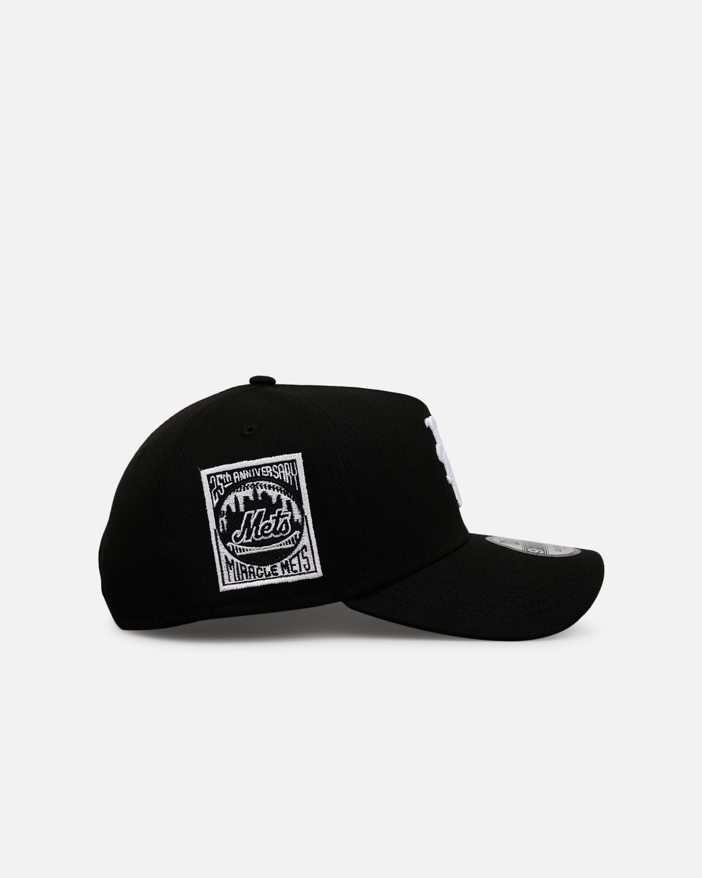New Era New York Mets 'Black And White' 9FORTY A-Frame Snapback Black/White