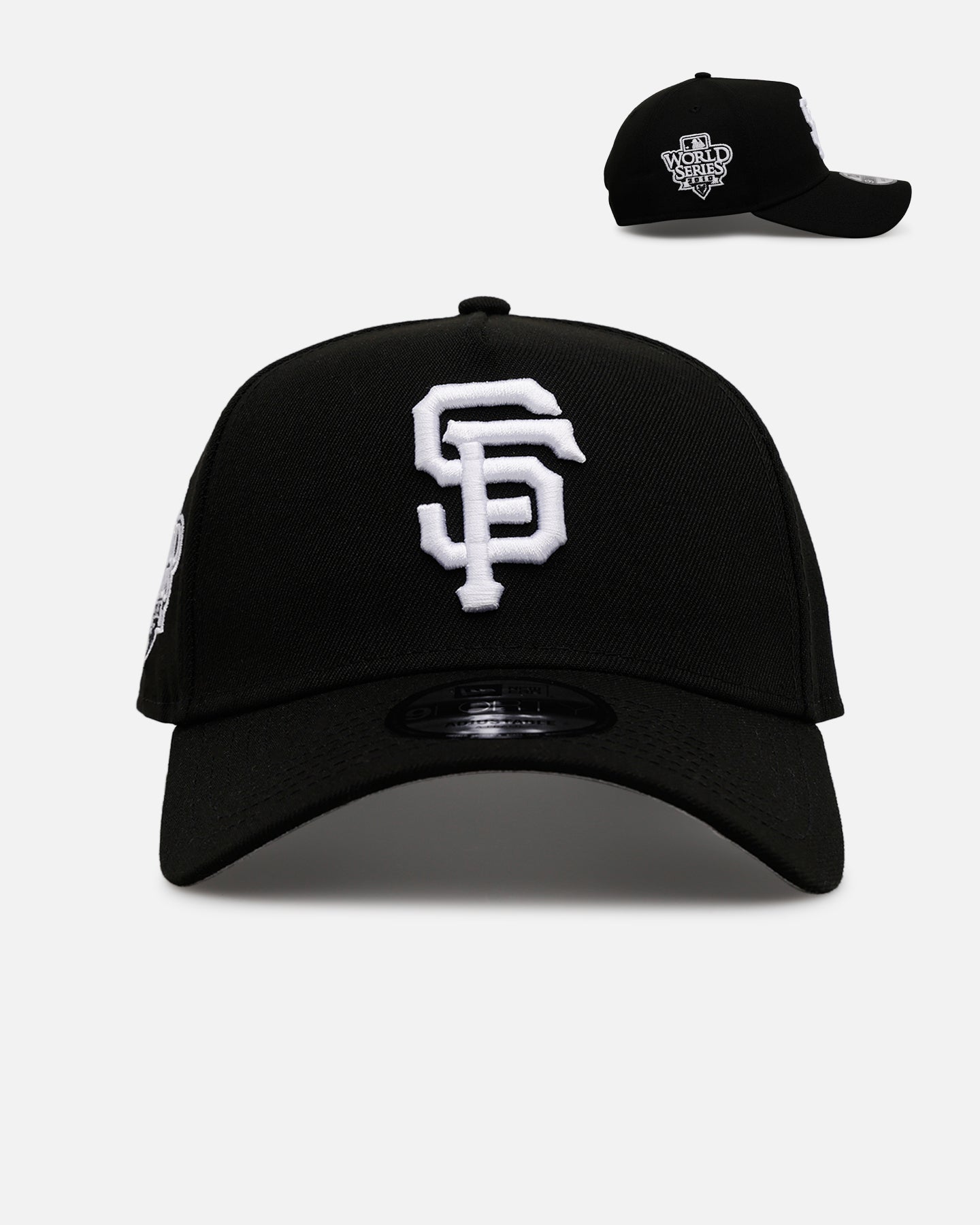 New Era San Francisco Giants 'Black And White' 9FORTY A-Frame Snapback Black/White