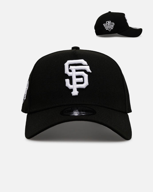 New Era San Francisco Giants 'Black And White' 9FORTY A-Frame Snapback Black/White