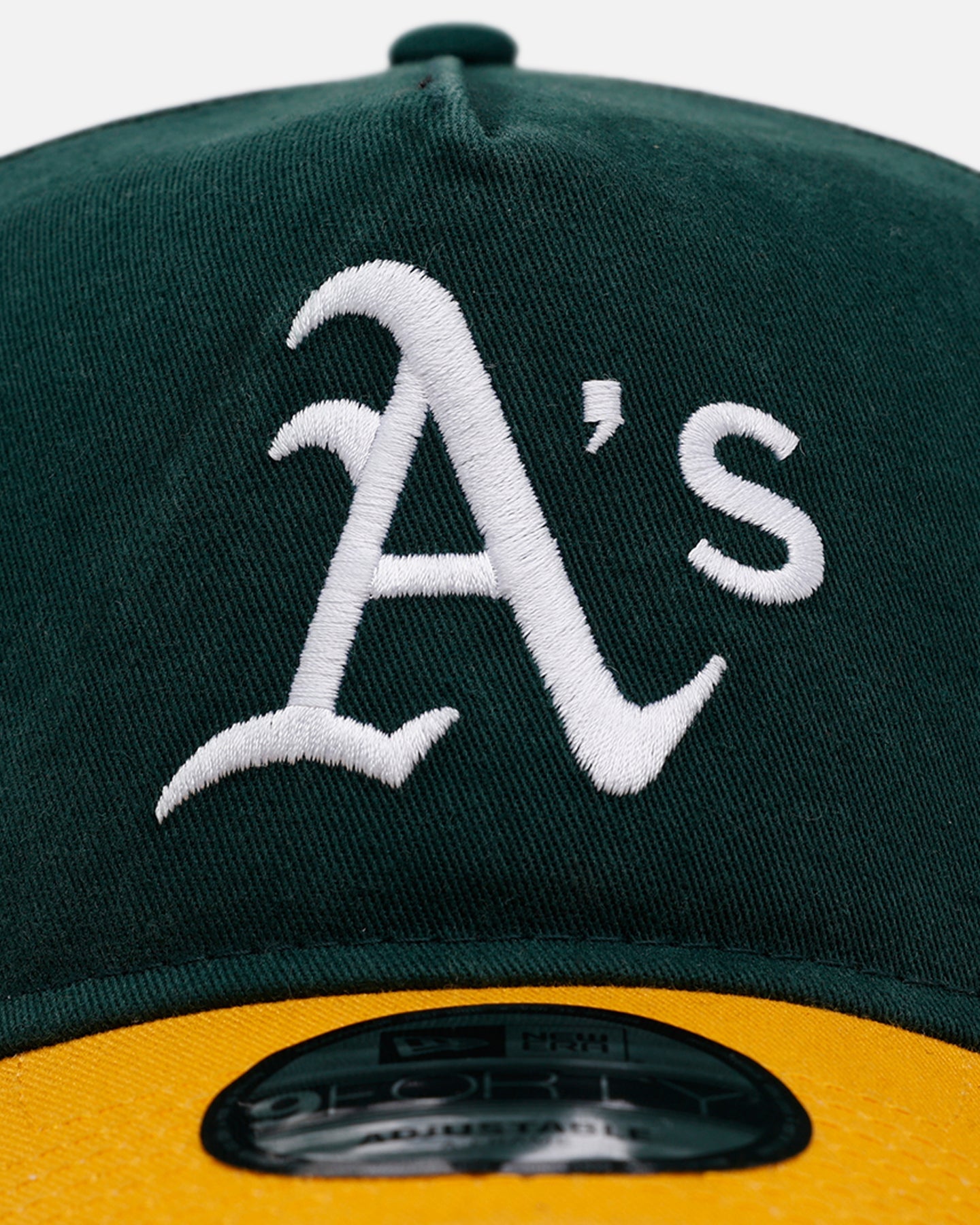 New Era Oakland Athletics 'Washed Truckers' 9FORTY A-Frame Trucker Snapback Official Team Color