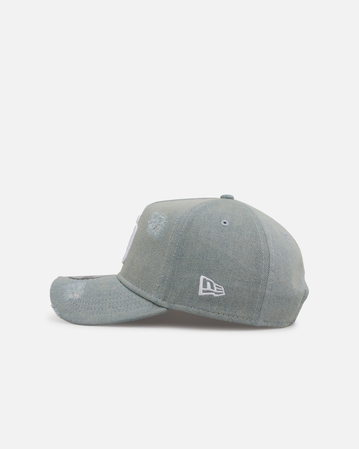 New Era San Diego Padres 'Distressed Denim' 9FORTY A-Frame Snapback Light Wash Denim