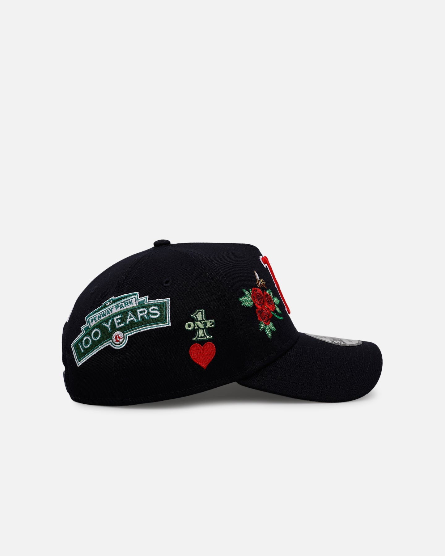 New Era Boston Red Sox 'One Love' 9FORTY A-Frame Snapback Official Team Color