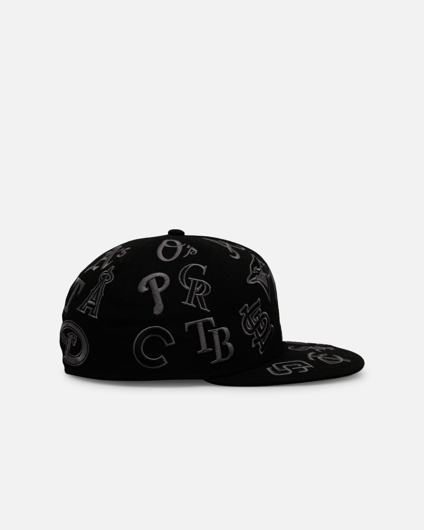 New Era MLB All Over Stealth 59FIFTY Fitted Black/Charcoal