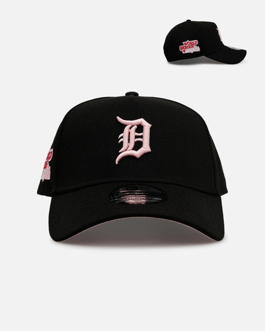 New Era Detroit Tigers 'Black And Pink' 9FORTY A-Frame Snapback Black/Pink