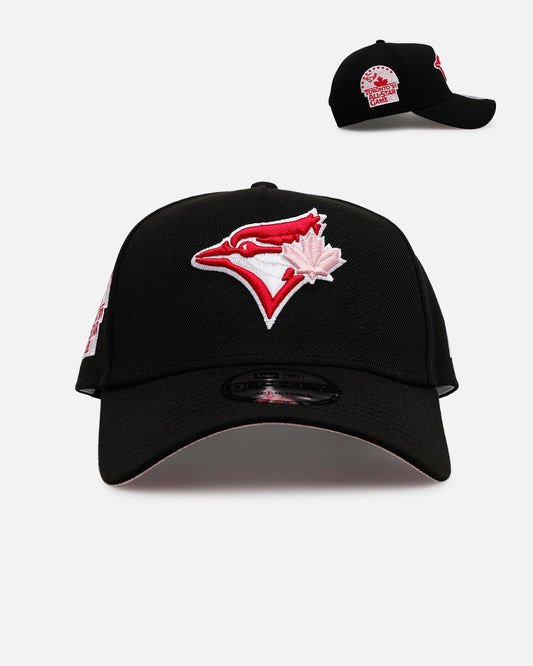 New Era Toronto Blue Jays 'Black And Pink' 9FORTY A-Frame Snapback Black/Pink