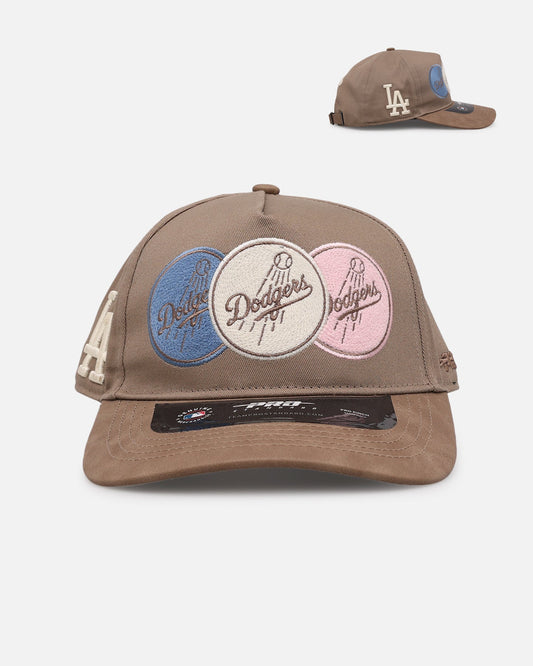 Pro Standard Los Angeles Dodgers 'Multicolor Logos' Pro Pinch Strapback Multicolor