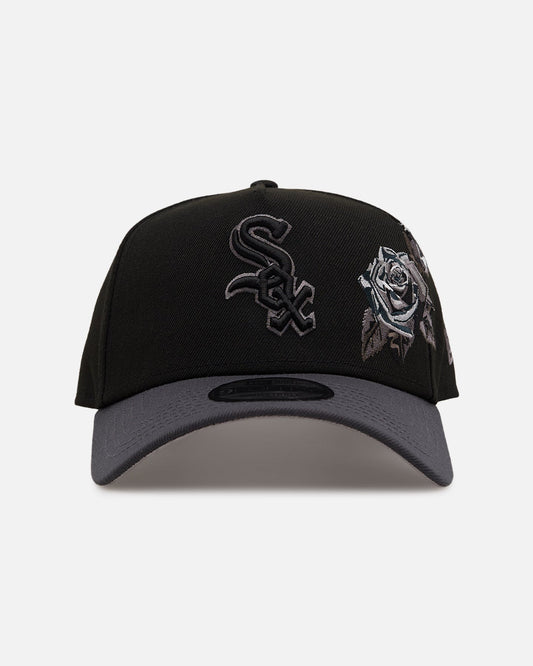 New Era Chicago White Sox 'Stealth Roses' 9FORTY A-Frame Snapback Black