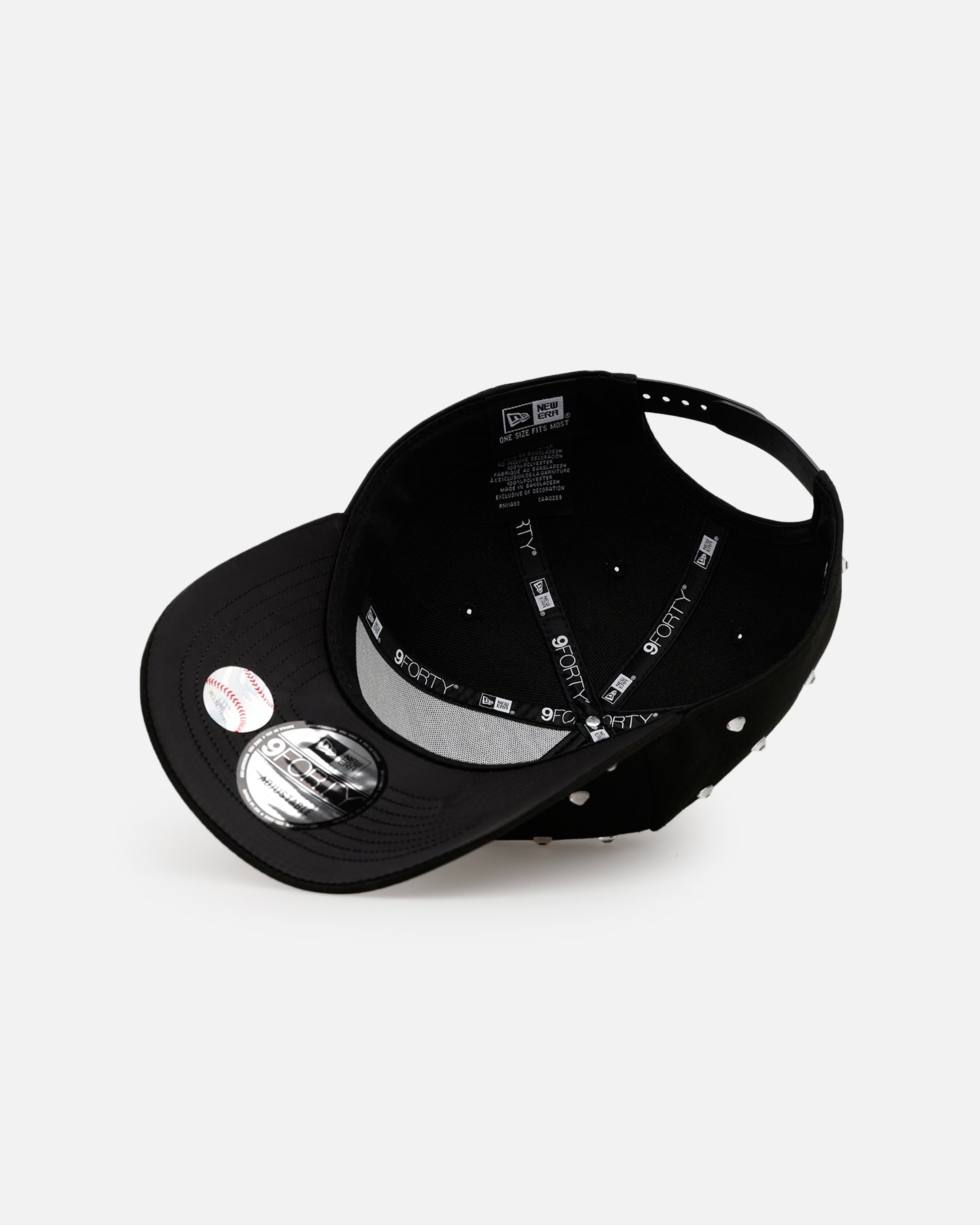 New Era Los Angeles Dodgers 'Black Satin Hearts' 9FORTY A-Frame Snapback Black