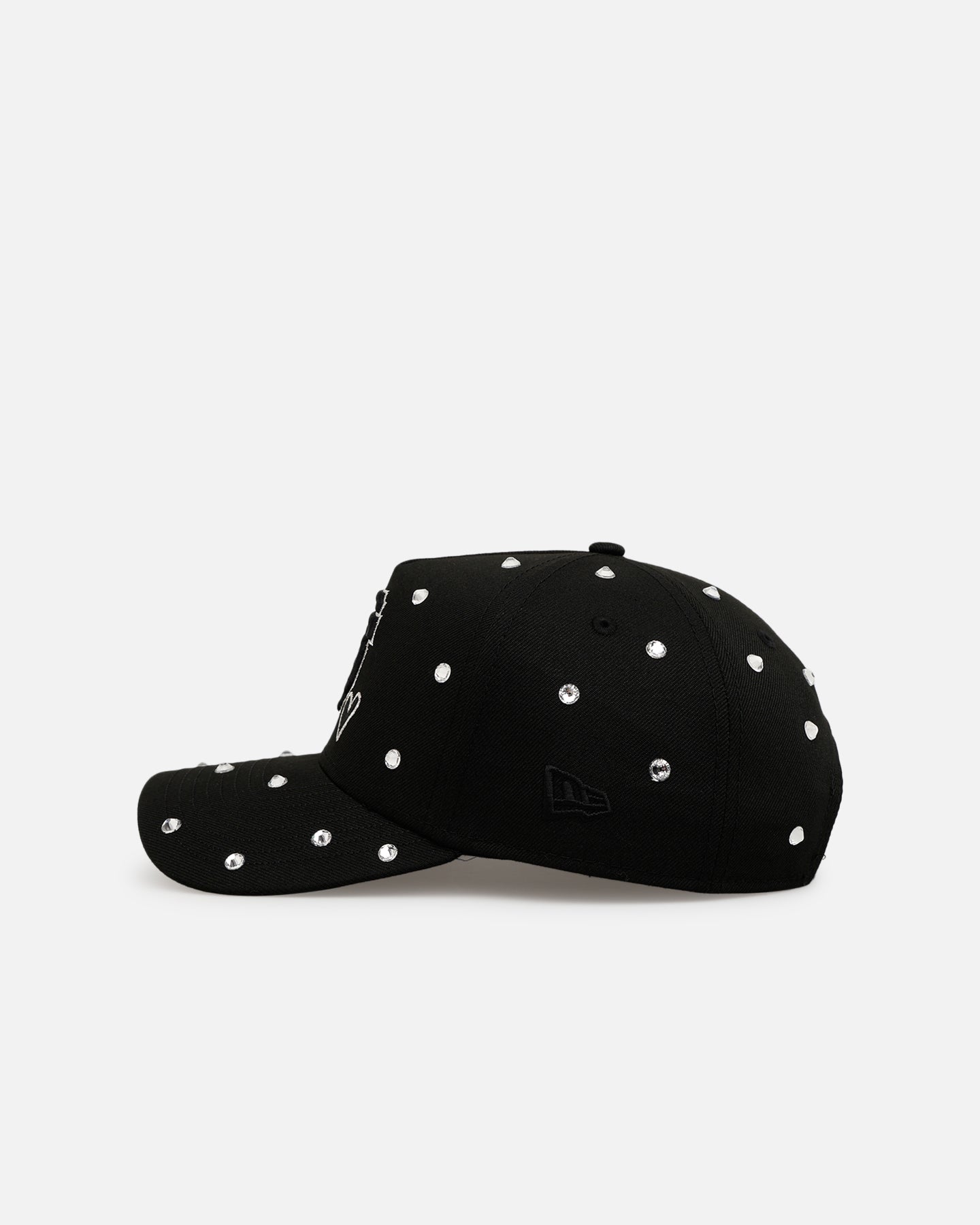 New Era San Francisco Giants 'Black Satin Hearts' 9FORTY A-Frame Snapback Black