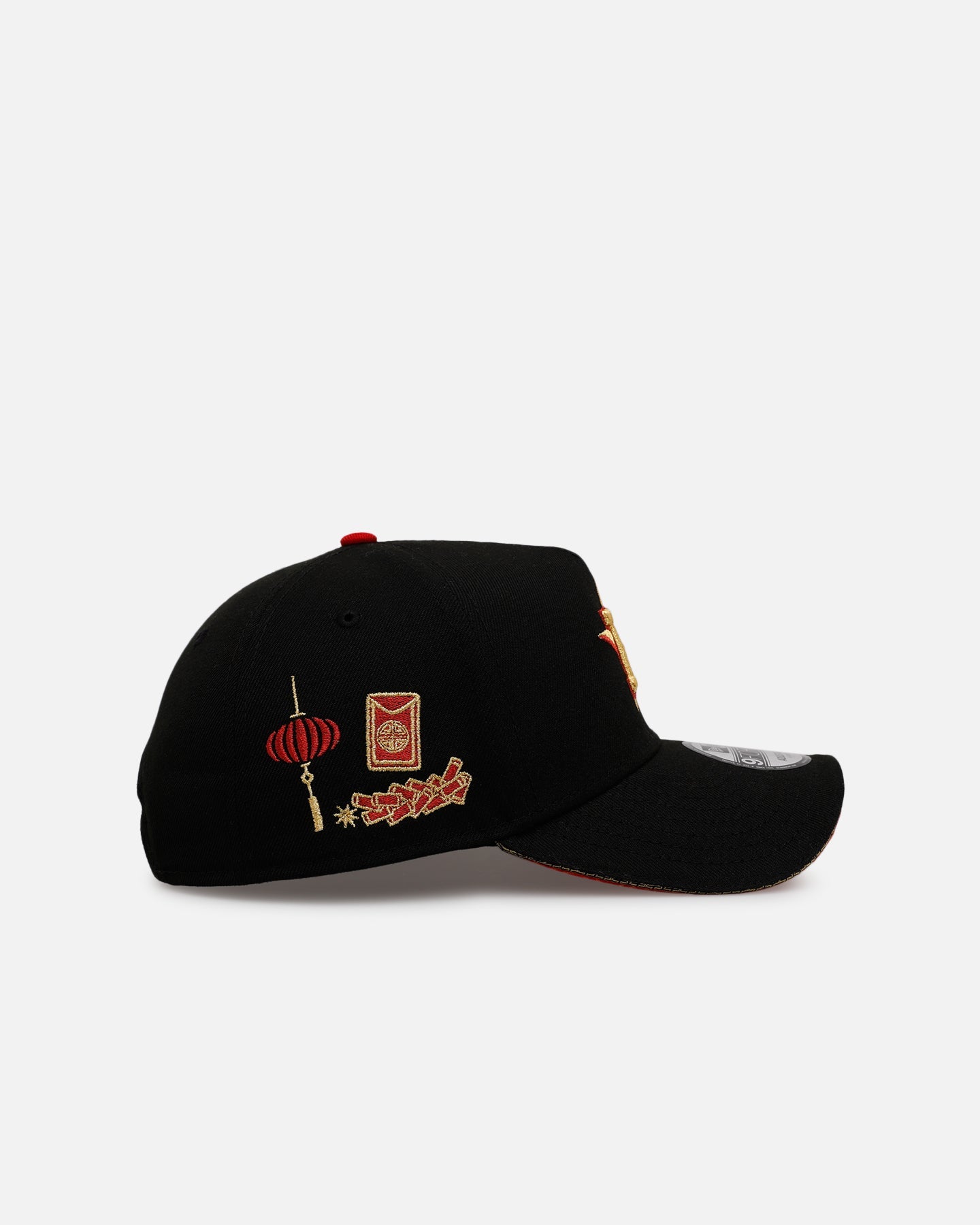 New Era Houston Astros 'Longevity' 9FORTY A-Frame Snapback Black/Red