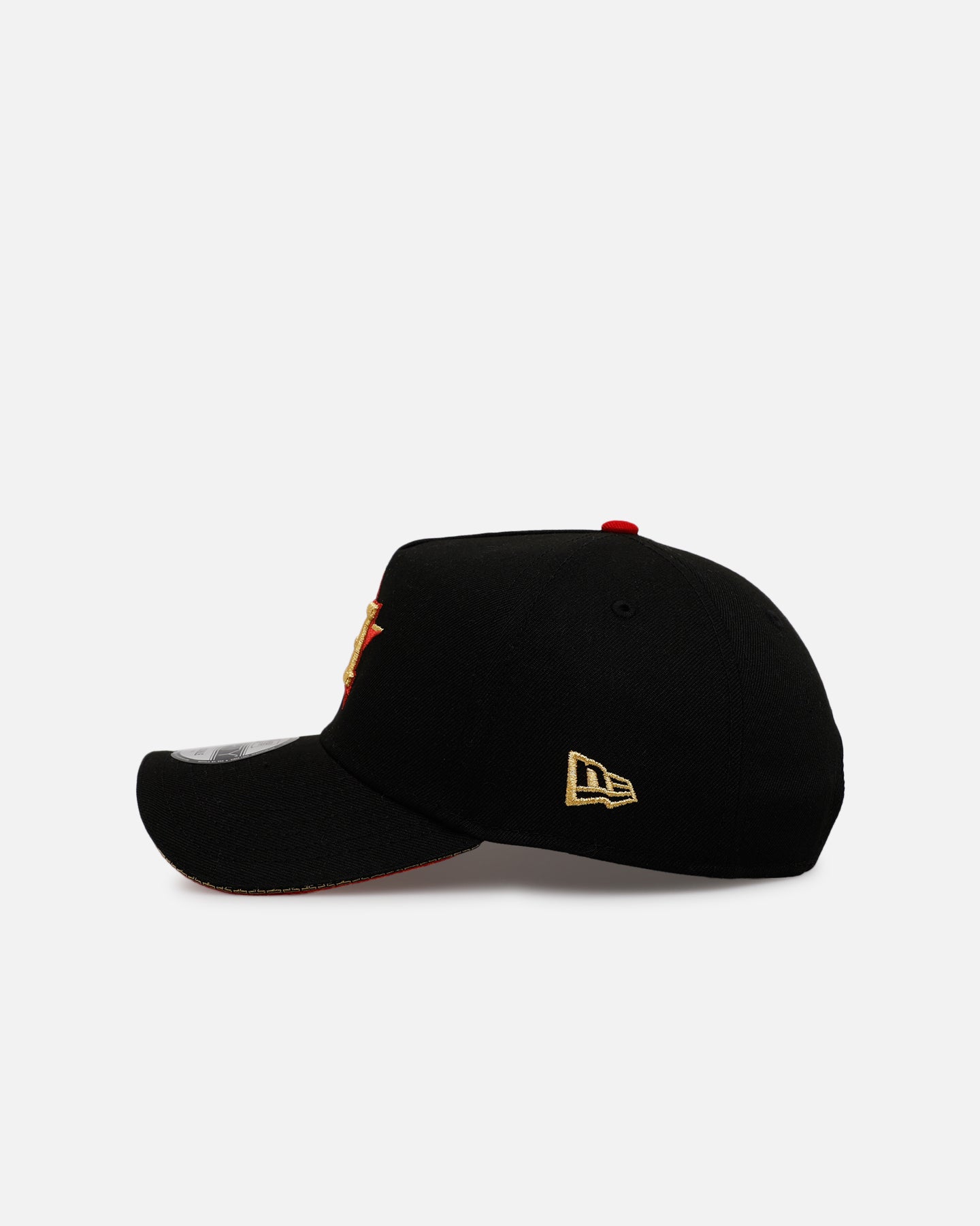 New Era Houston Astros 'Longevity' 9FORTY A-Frame Snapback Black/Red