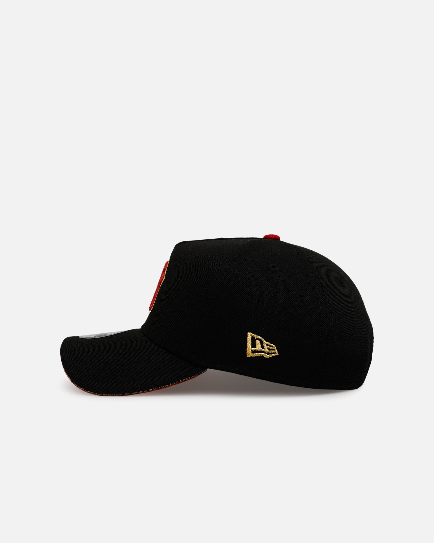 New Era New York Yankees 'Longevity' 9FORTY A-Frame Snapback Black/Red
