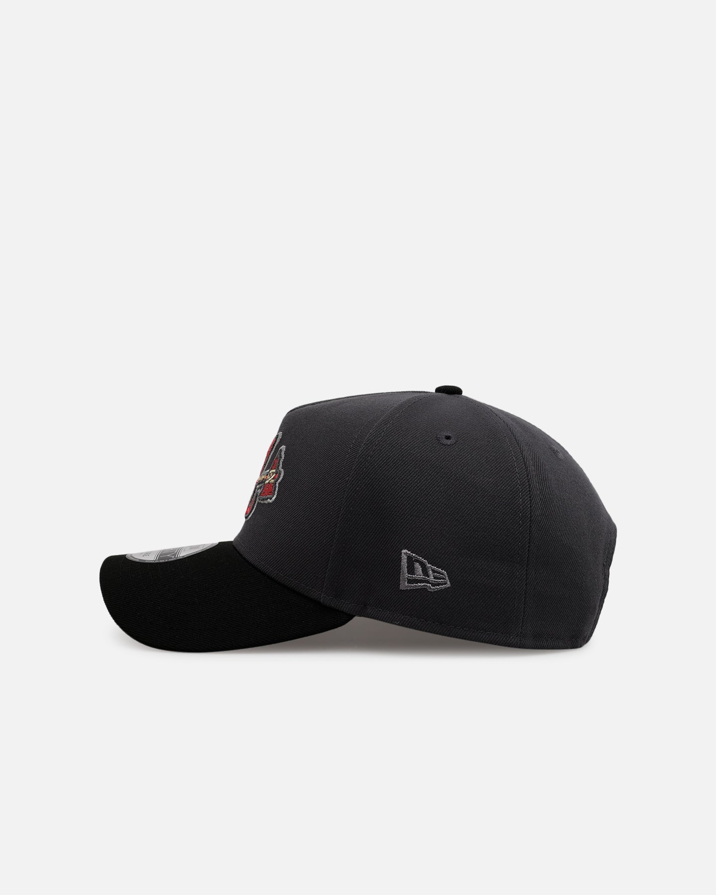 New Era Atlanta Braves 'Stealth 2.0' 9FORTY A-Frame Snapback Graphite