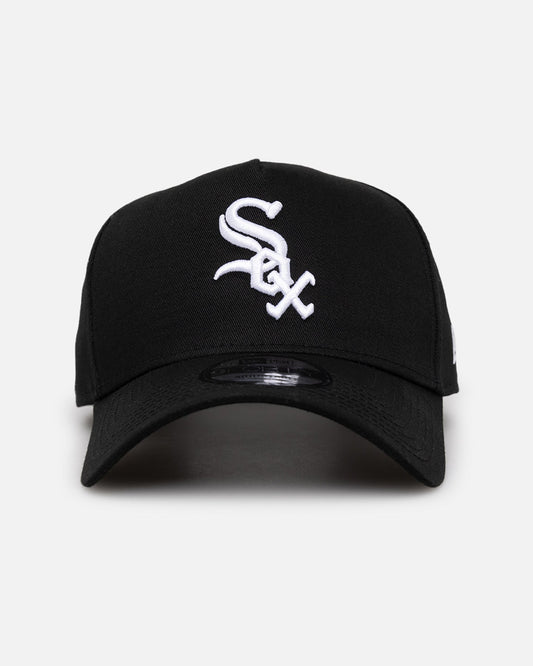 New Era Chicago White Sox 'Black/White' 9FORTY A-Frame Snapback Black/White