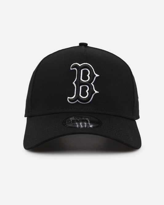New Era Boston Red Sox 9FORTY A-Frame Snapback Black/White