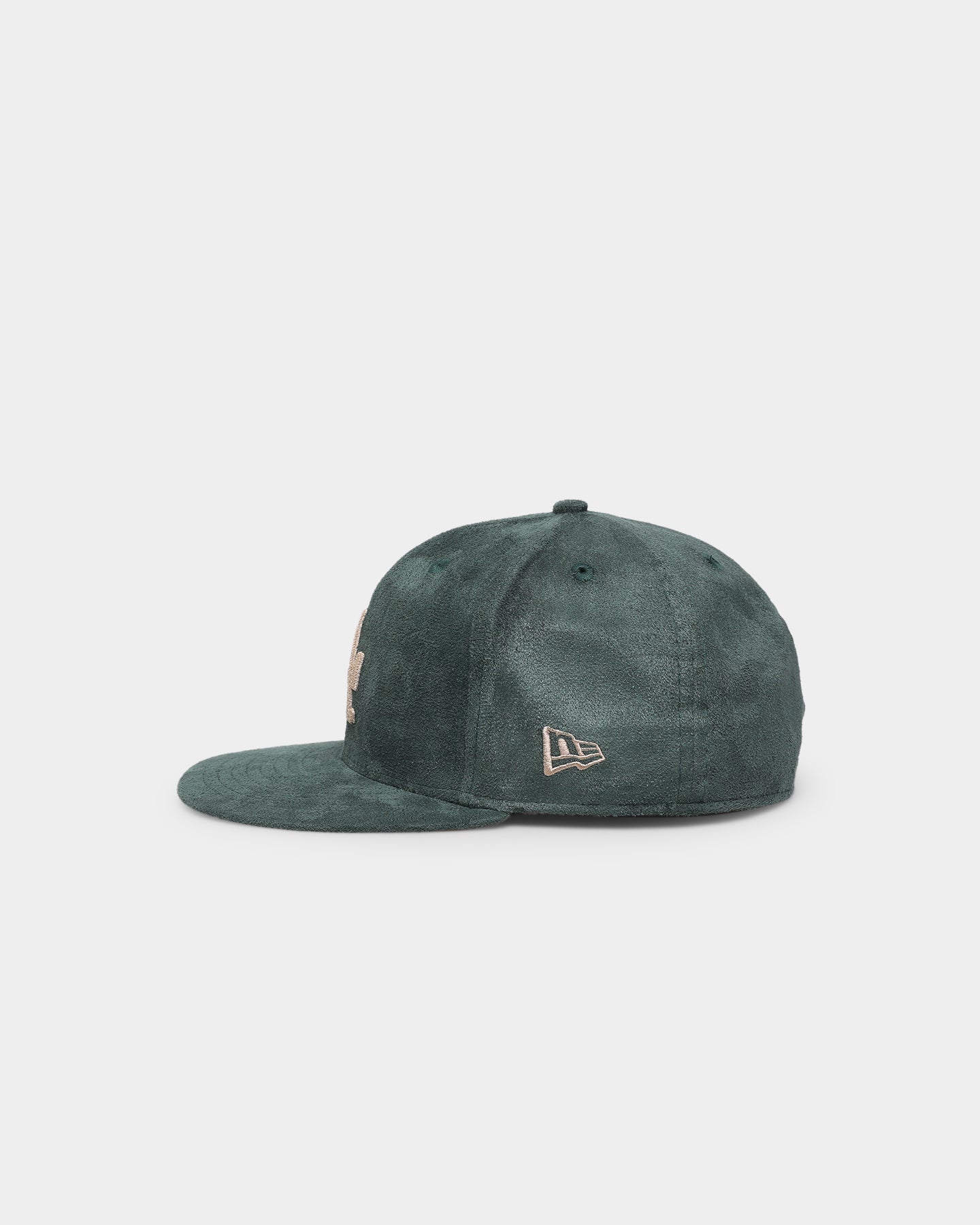 New Era Los Angeles Dodgers 'Forest Suede & Camel' 59FIFTY Fitted Dark Green
