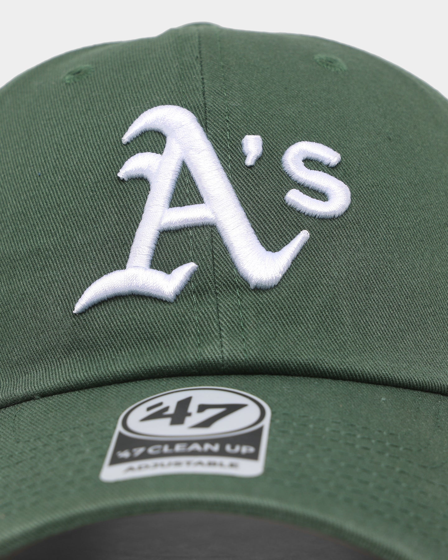 47 Brand Oakland Athletics Clean Up Strapback Dark Green