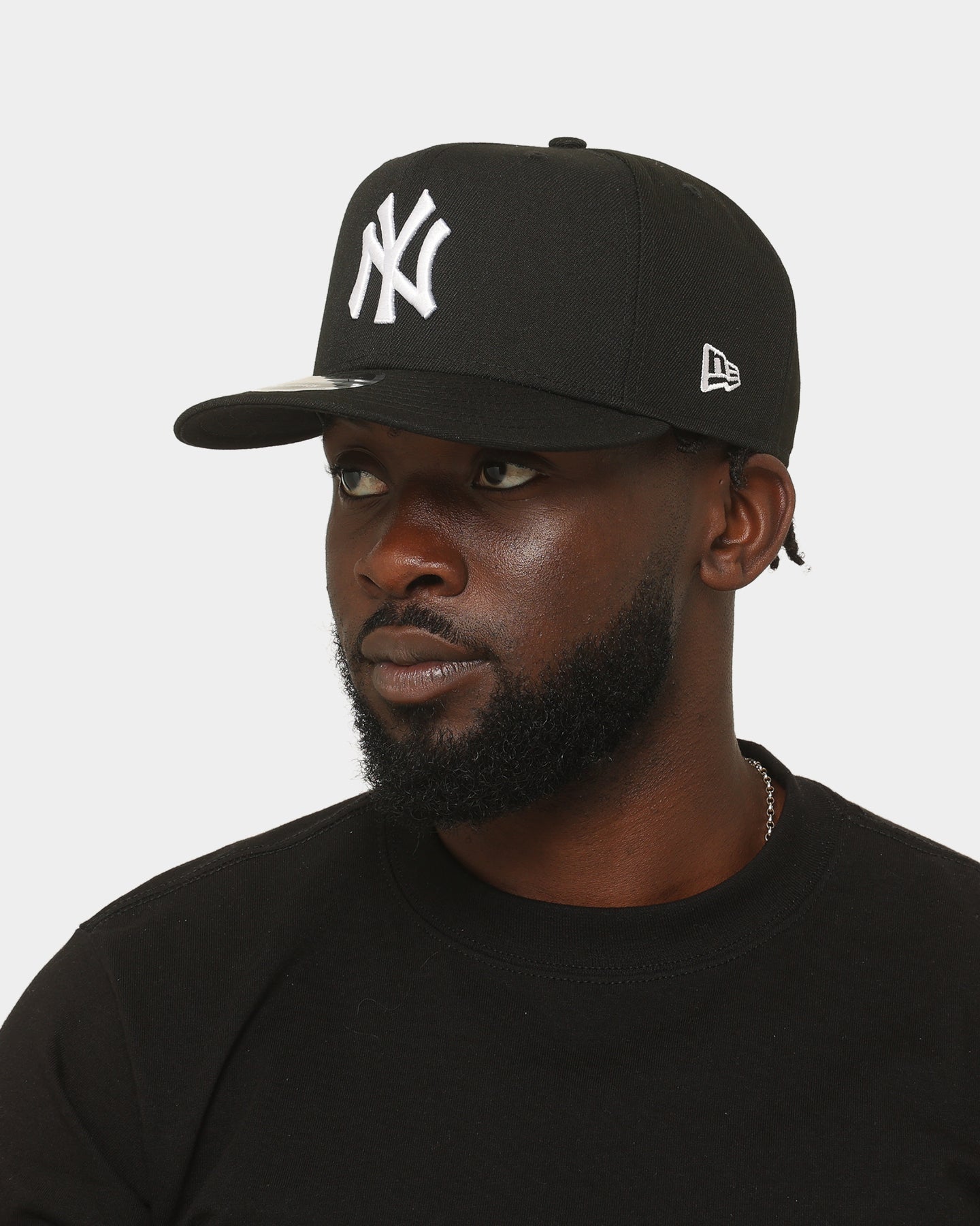 New Era New York Yankees 9FIFTY High Profile Retro Crown Snapback Black/White