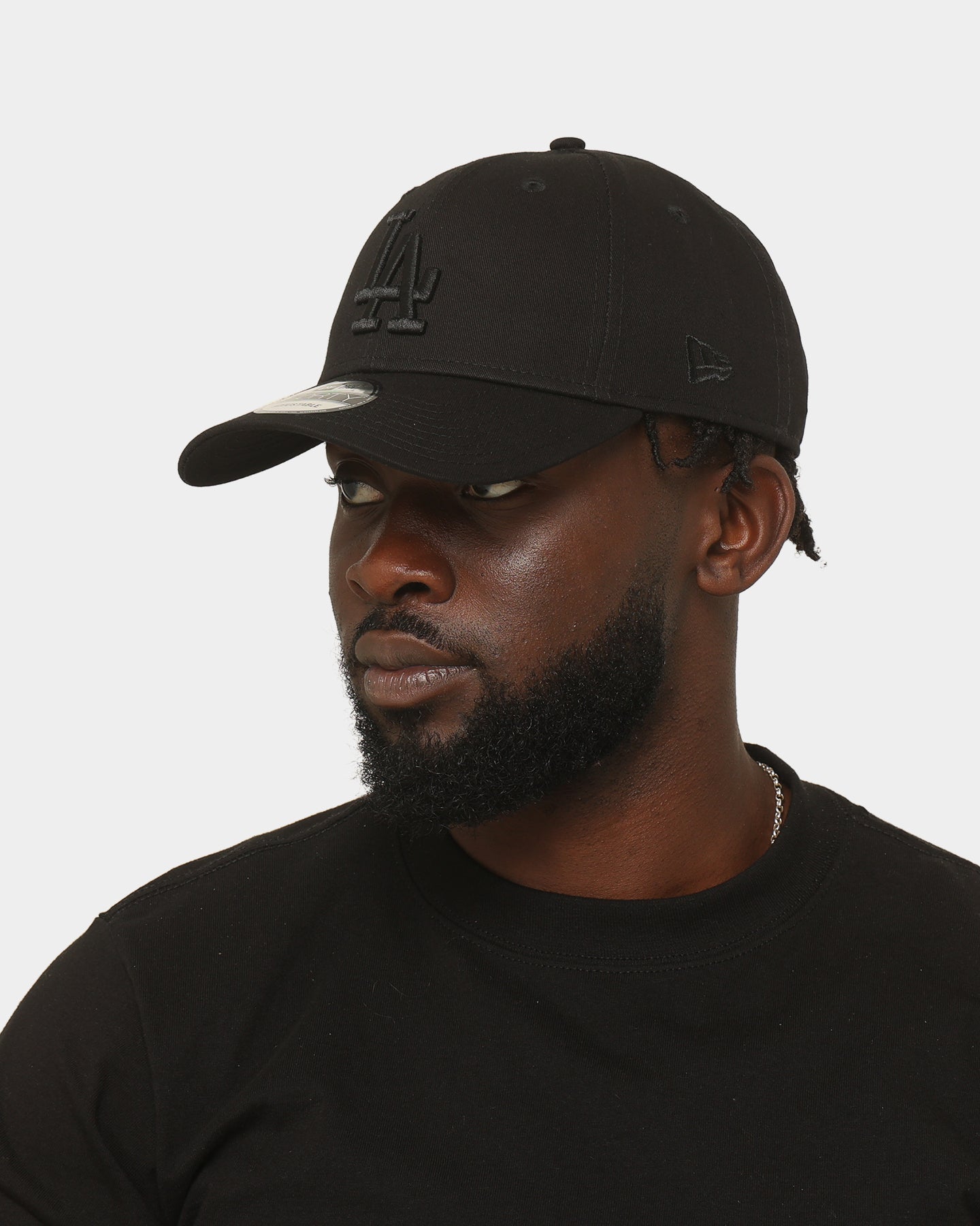 New Era Los Angeles Dodgers 'Black On Black' 9FORTY Casual Strapback Black/Black