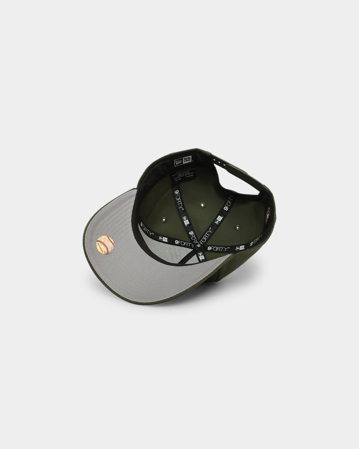 New Era Pittsburg Pirates 'Olive/Grey Undervisor' 9FORTY A-Frame Snapback Olive/Black