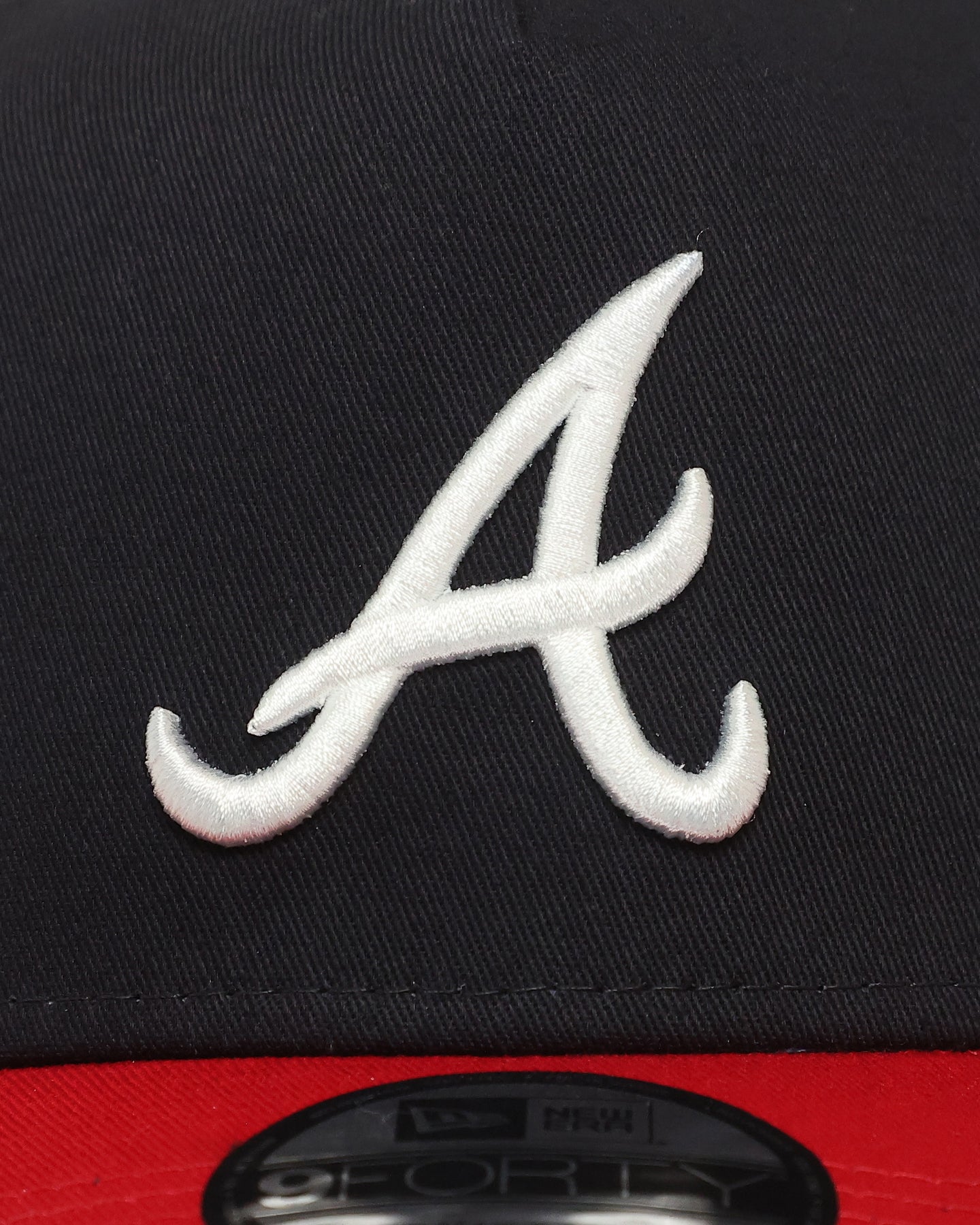 New Era Atlanta Braves 'Core Team' 9FORTY A-Frame Snapback Original Team Colour
