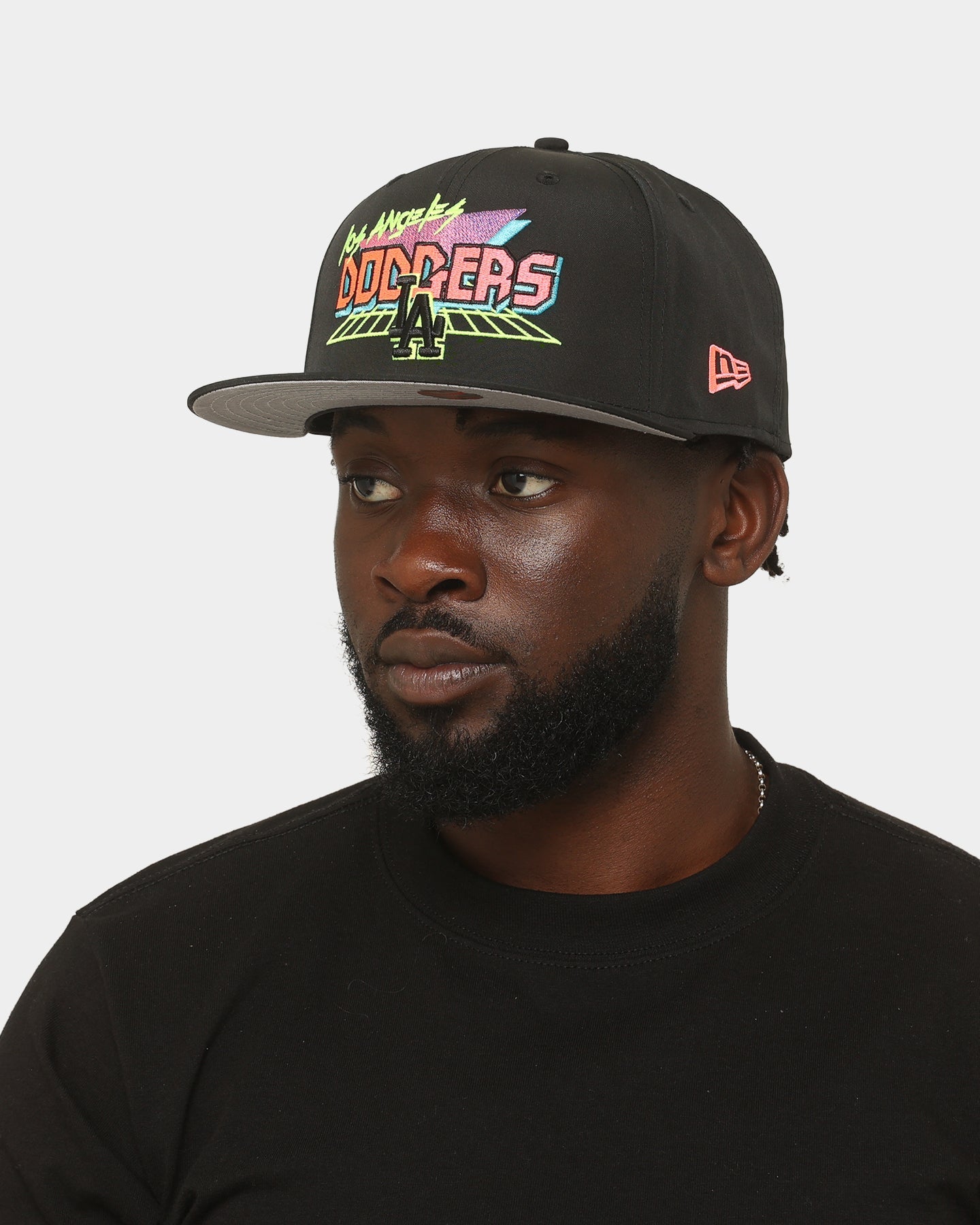 New Era Los Angeles Dodgers 'Arcade' 59FIFTY Fitted Black