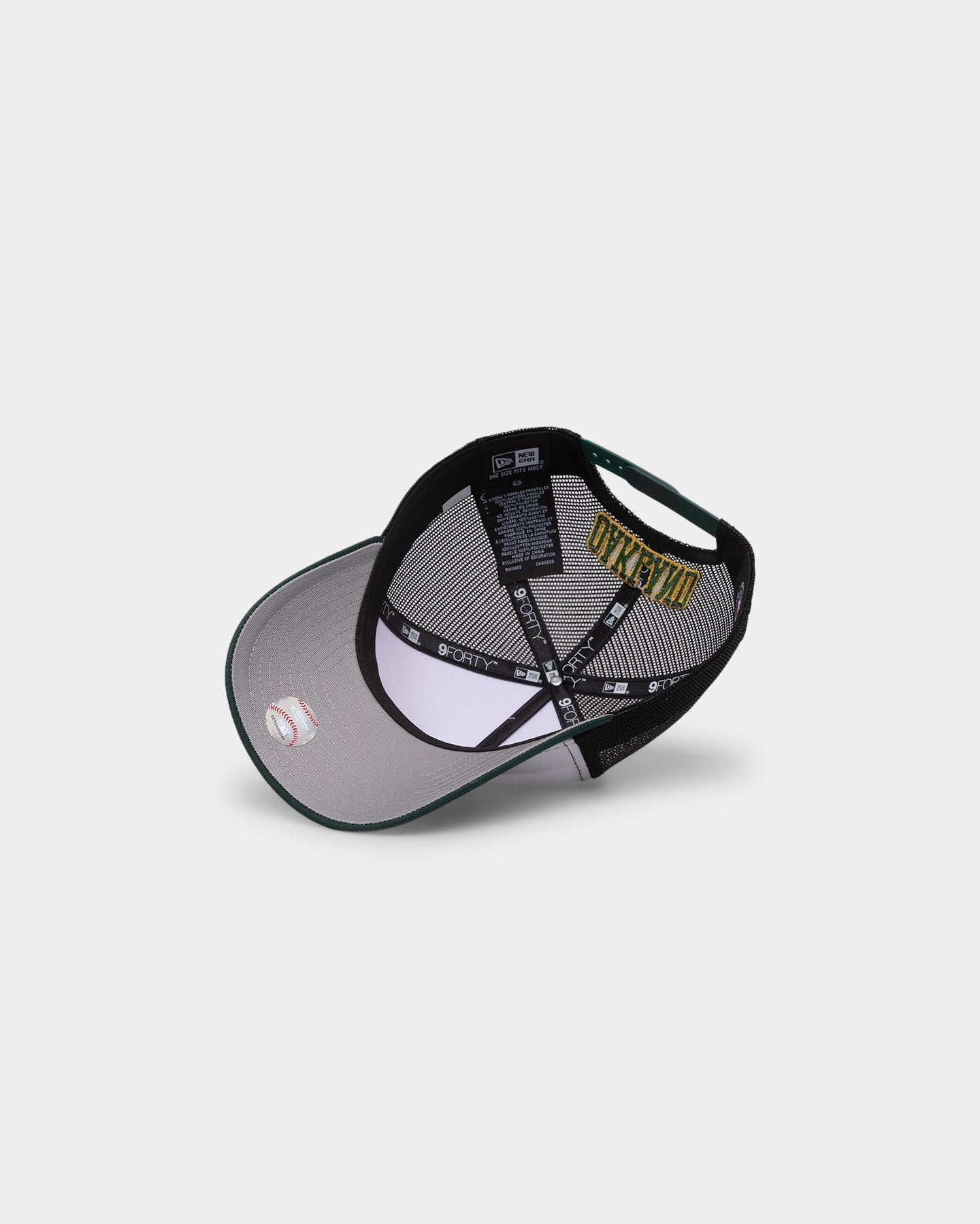 New Era Oakland Athletics 'Mascot Magic' Foam Front 9FORTY A-Frame Trucker Snapback White/Forest