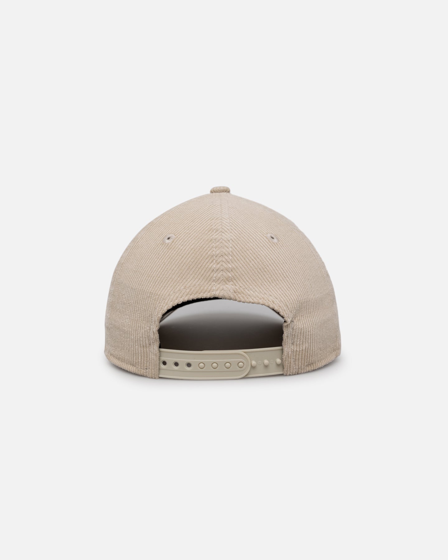 New Era Atlanta Braves 'Micro Cord Cream' 9FORTY A-Frame Snapback Cream/White