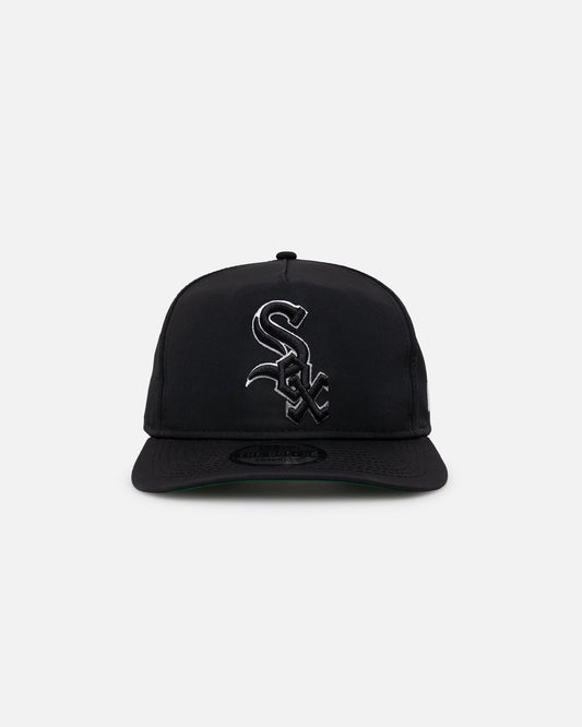 New Era Chicago White Sox Golfer Pre-Curved Snapback Black/OTC