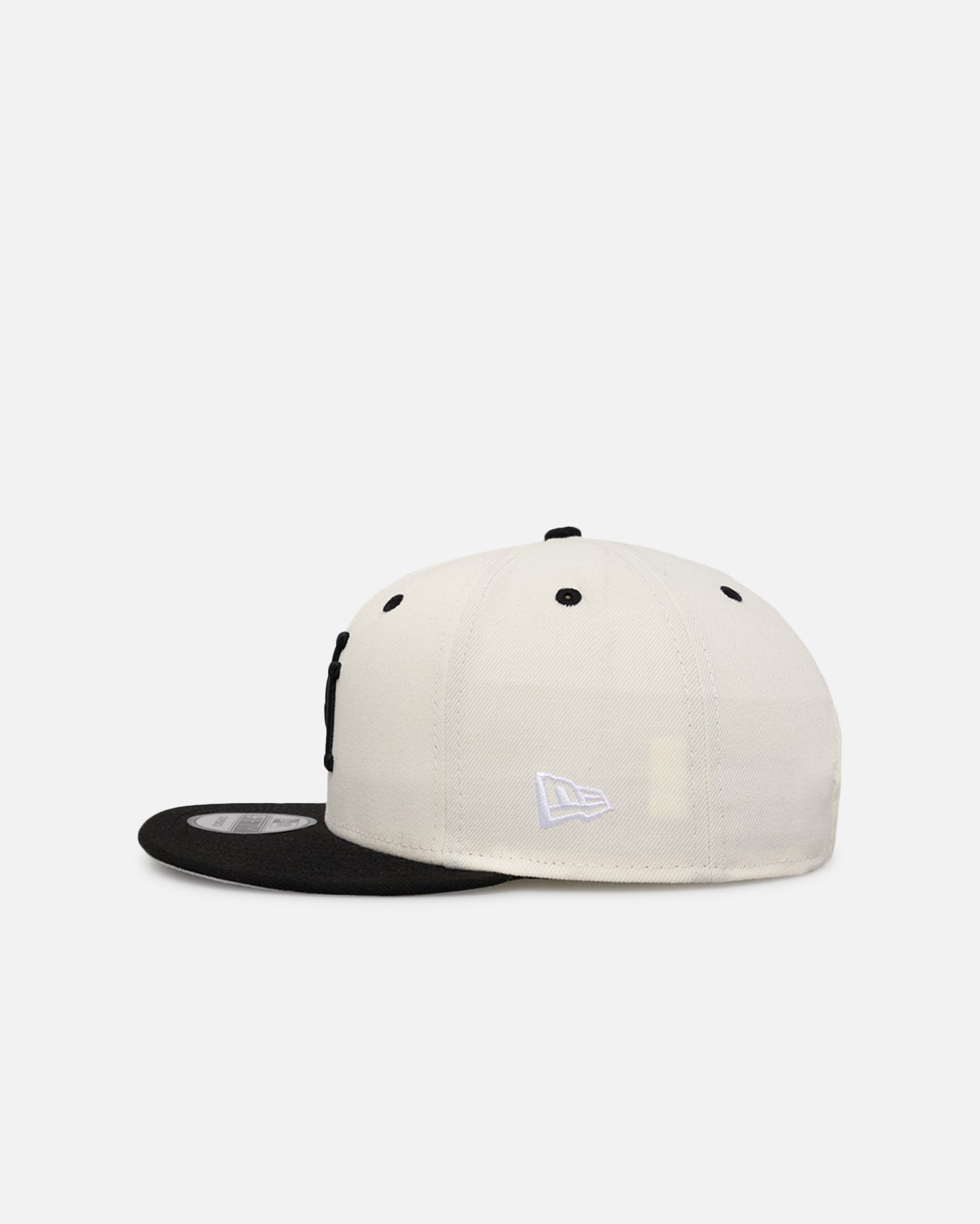 New Era Los Angeles Dodgers 'Upside Down LA Logo' 9FIFTY Snapback Chrome/Black