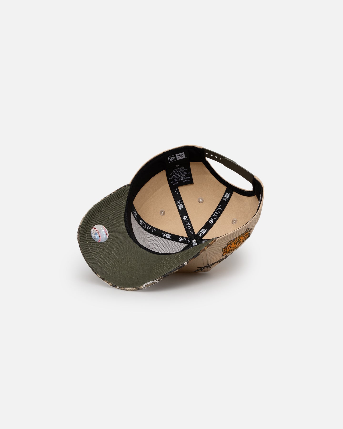 New Era San Diego Padres 'Real Tree Edge Grit' 9FORTY A-Frame Snapback Oat Milk/Real Tree